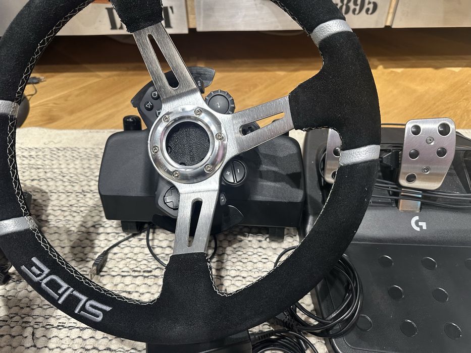 Logitech G923 + SHIFTER / zamiana