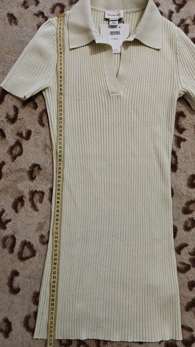 Сукня Calvin Кlein Cotton Rib Polo Mini Dress