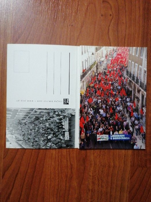 Postais - Marcha Liberdade E Democracia - edição DEP/PCP 2008