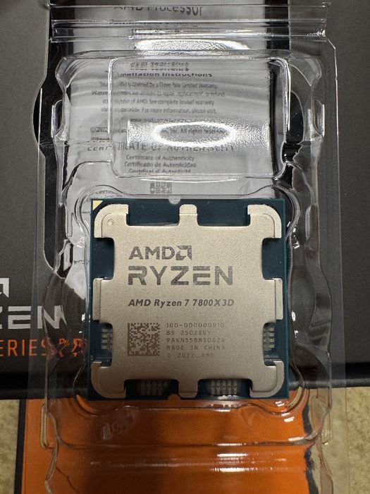 Новий Ryzen 7800x3d