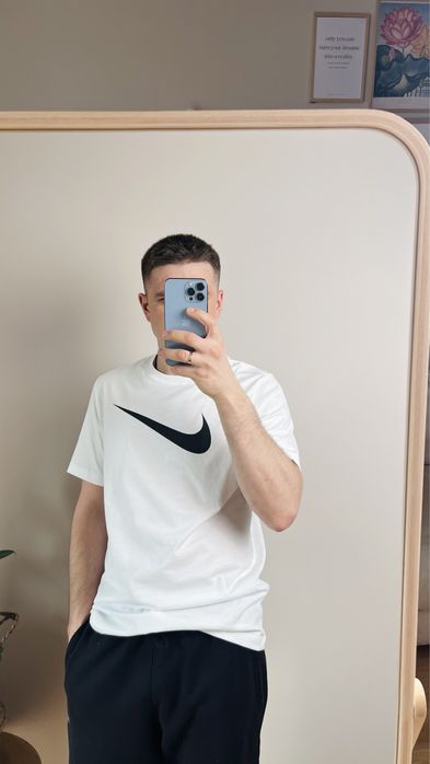 Оригінал!!! Футболка Nike Біла та чорна