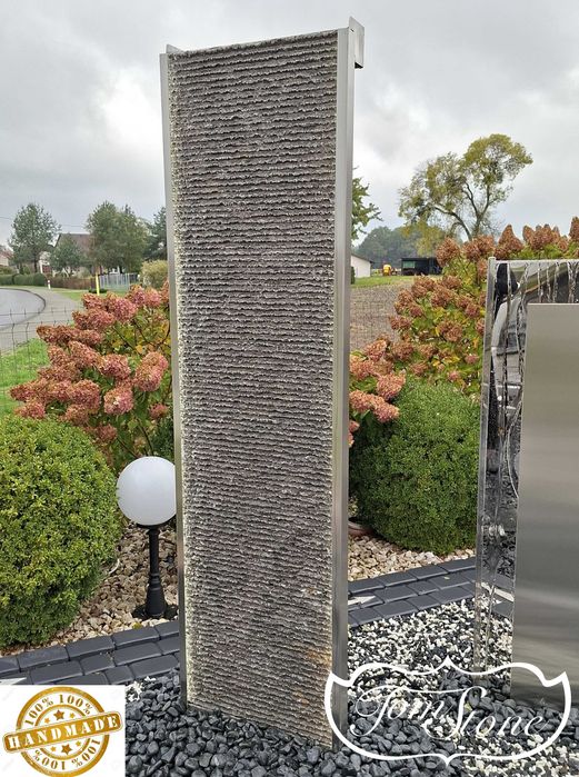 ŚCIANA WODNA Z KAMIENIA NATURALNEGO 3d Ściany wodne biurowe dekoracyje