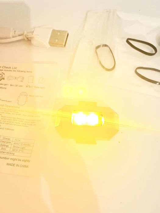 LED para DRONES e para bicicletas