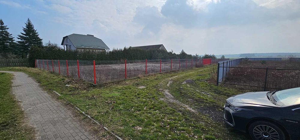Sprzedam działkę budowlaną z wydanymi warunkami 3005m2 Głogowo 15min od Torunia