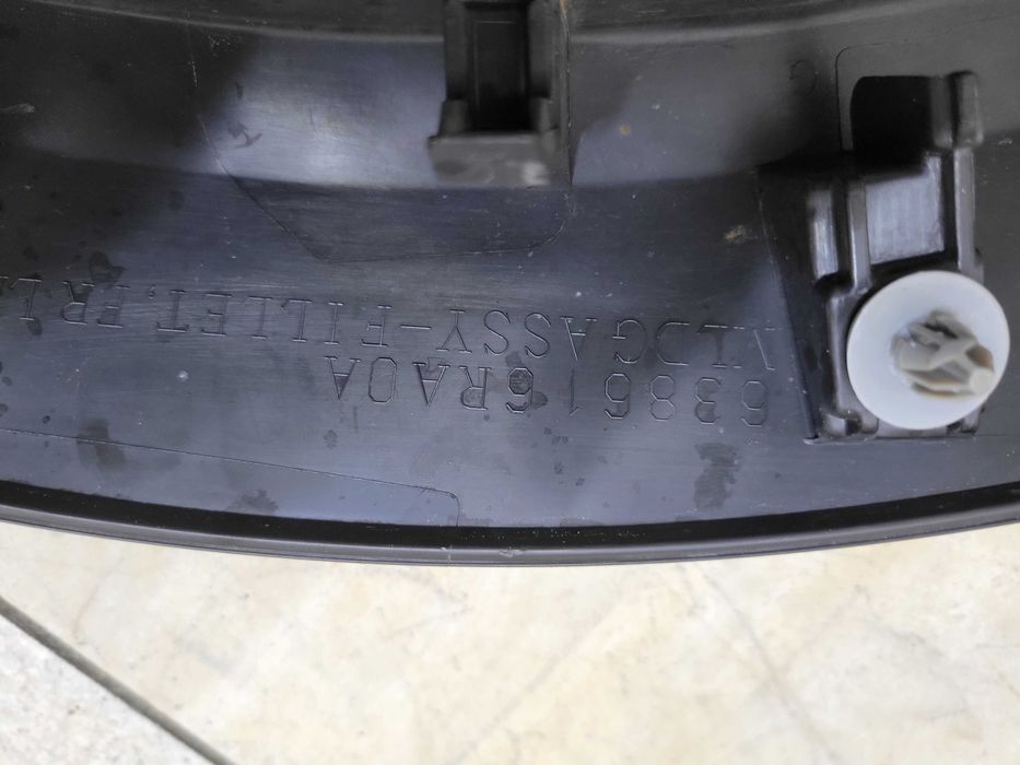 Накладка расширитель молдінг арка крила Nissan Rogue t33 2021 2022+