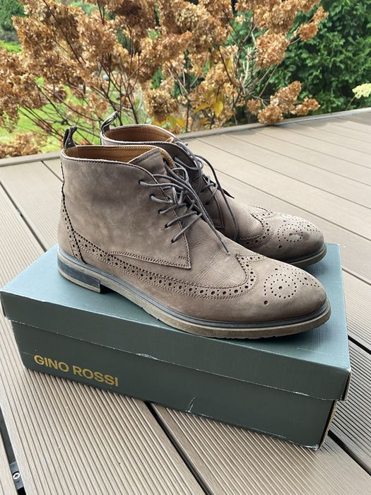 Botki oksfordki skórzane Gino Rossi 45