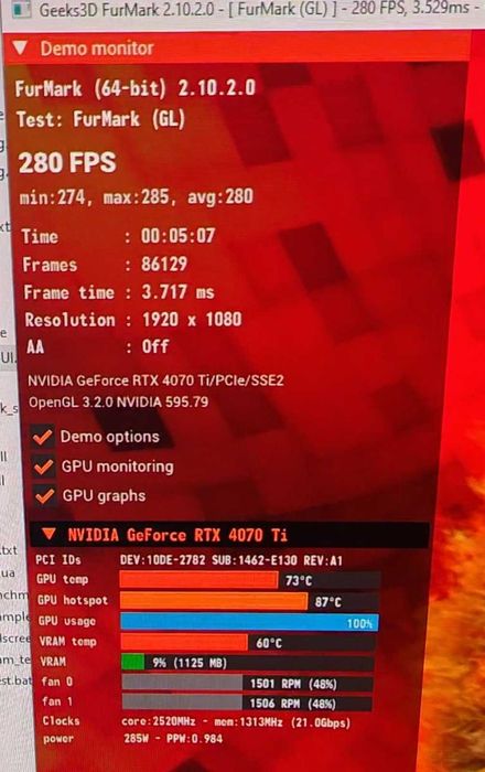 MSI GeForce RTX 4070 Ti Gaming X Slim 12G