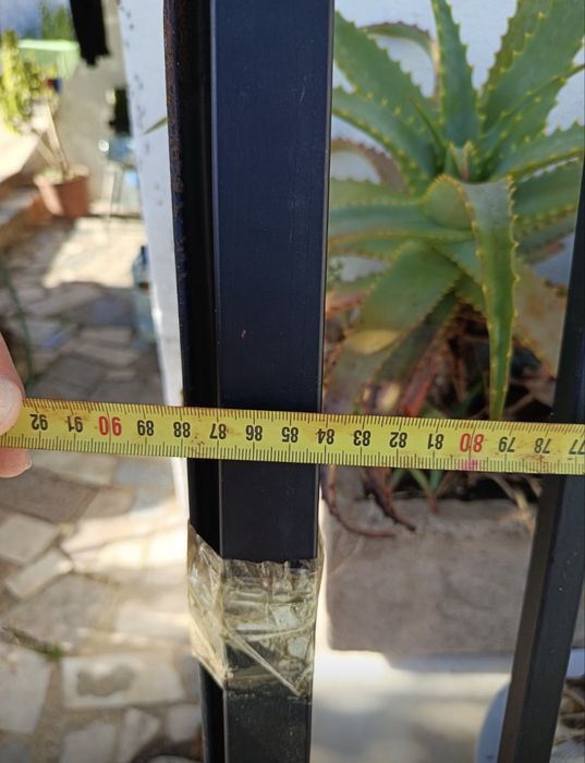 Portao em ferro maciço
