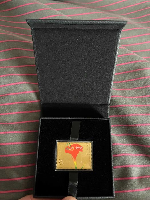 Portugal Selo em Ouro 50 Anos 25 de Abril 2024