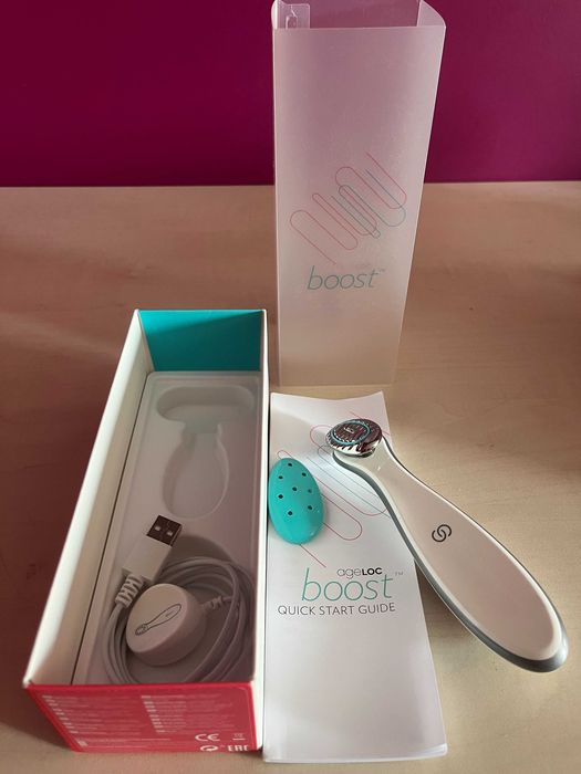 Nu Skin ageLOC Boost + Galvanic Spa (komplet, stan bdb)