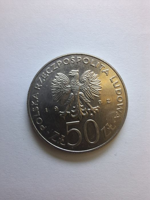 Bolesław III Krzywousty 50 zł 1982