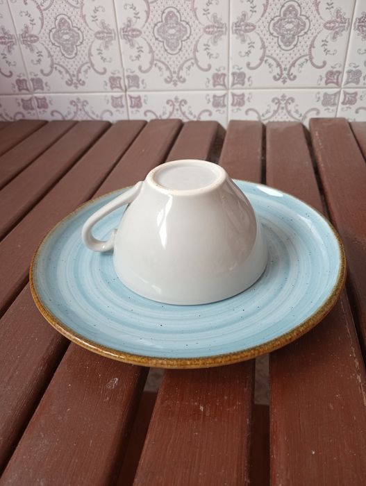 New Plate and Cup