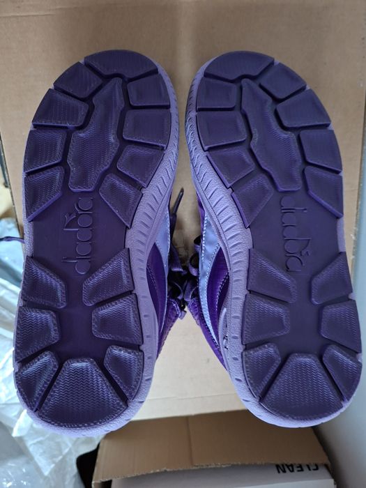 Diadora śniegowce fioletowe oryginalne unikat