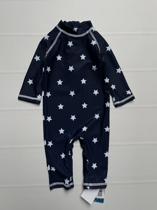 62-68 George 3-6 mies. UPF40+ strój przeciwsłoneczny ochronny granat