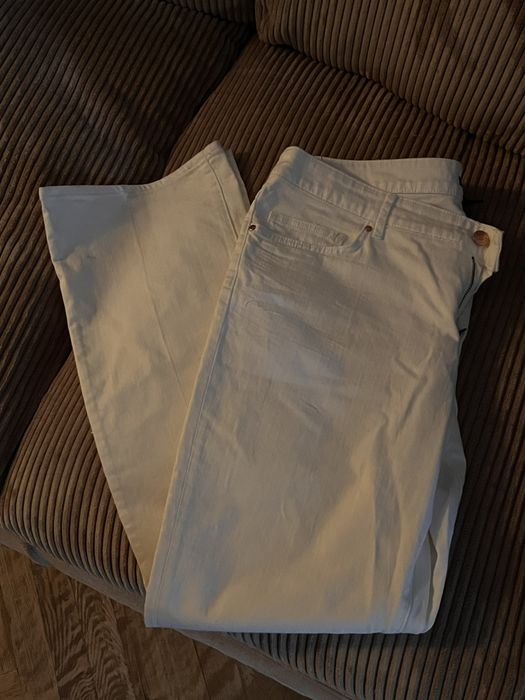 H&M BB білі штани L