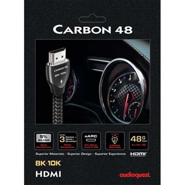AudioQuest HDMI 8 10 K  48G - VODKA/ CARBON - 1 m
