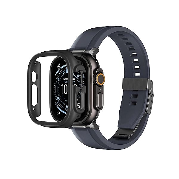 Etui ochronne AMAZINGTHING Minimal na Apple Watch UItra 3/49 mm - czar