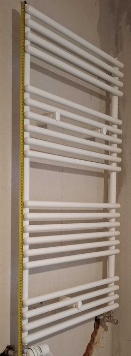 Grzejnik łazienkowy biały 120x60