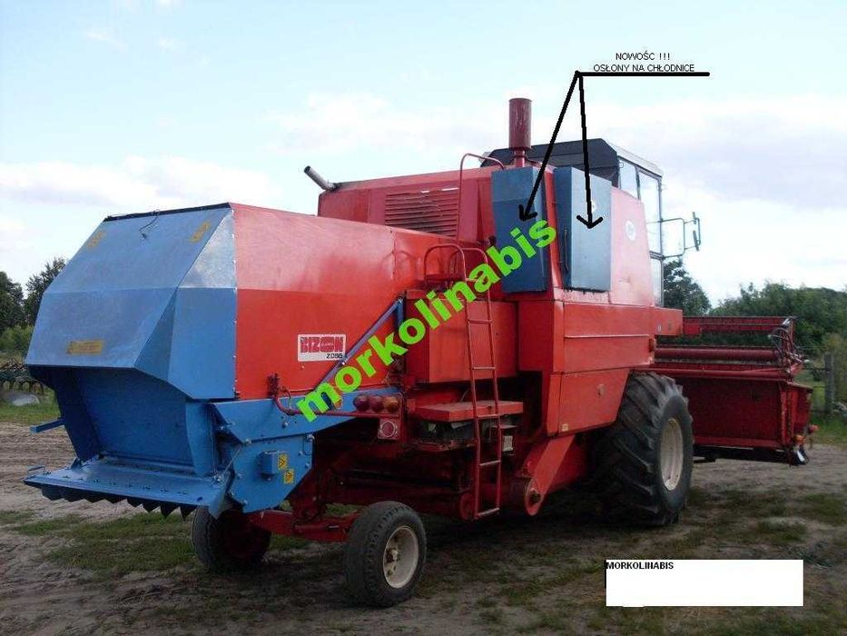 Rozdrabniacz słomy sieczkarnia BIZON Z-056 Super/Rekord Z058 WRZEŚNIA