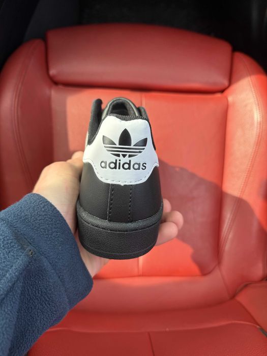 (ОПЛАТА ПІСЛЯ ОГЛЯДУ)Adidas Superstar Classic Black White Адідас