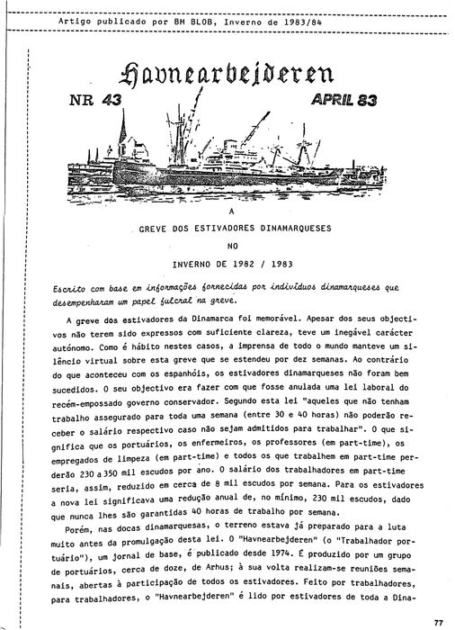 "As Docas Do Outro Lado Do Espelho" de Vários [Novo]