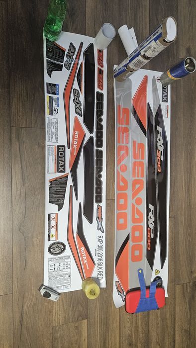 Продам комплект наліпок SEA DOO BRP RXP 300 RS