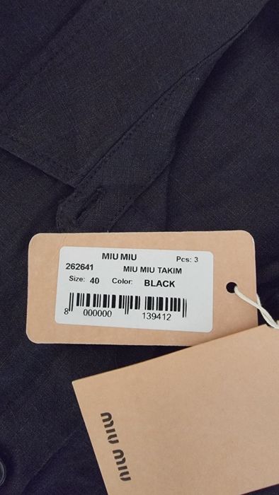 Летний костюм,лён Miu Miu