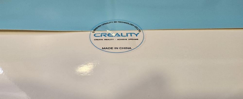 Tapete mesa quente Creality original fechada