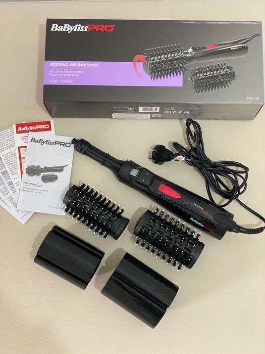 Фен-щітка BaByliss PRO BAB2770E Rotating 800 (Стан нової)