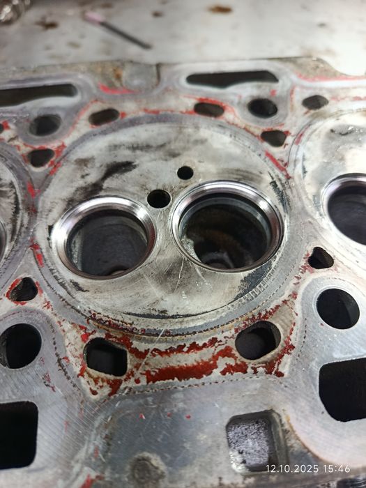 Ремонт гбц.геометрія сідла,заміна направляючих.