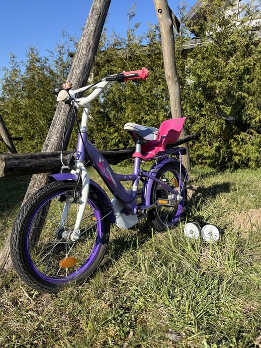 Дитячий велосипед teamraider для дівчинки, 16