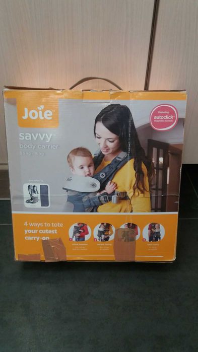 Joie Savvy nosidło ergonomiczne dla niemowlaka kol. Marine Ekspozycja