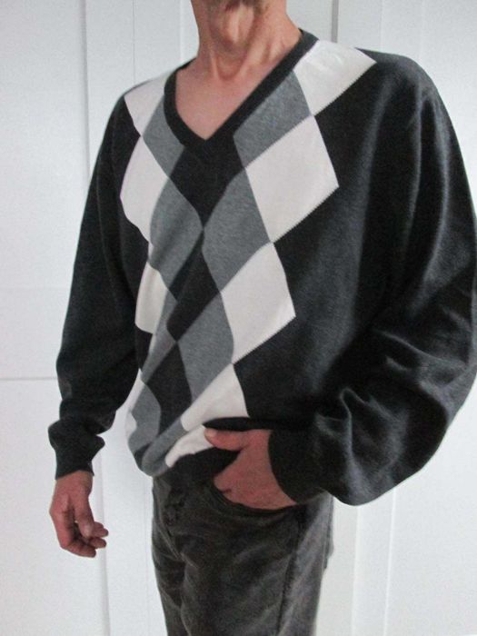 Gant męski sweter bawełna kaszmir XL