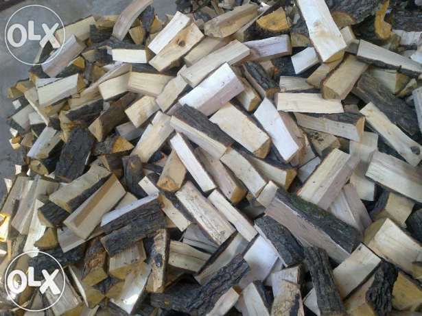 Дрова колотые твердых пород