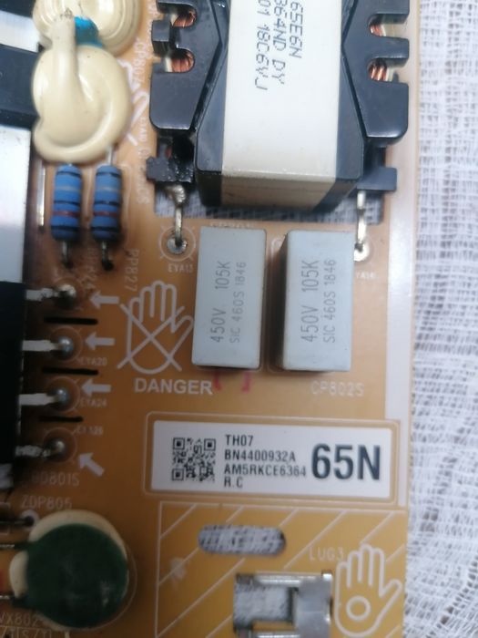 Płyta zasilacza telewizora Samsung 65 cali