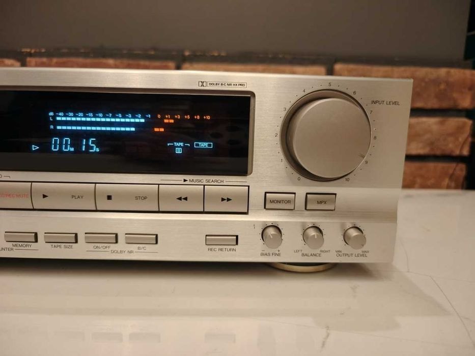 DENON DRM-740 ! Znakomity magnetofon kasetowy ! OKAZJA ! 3 HEAD