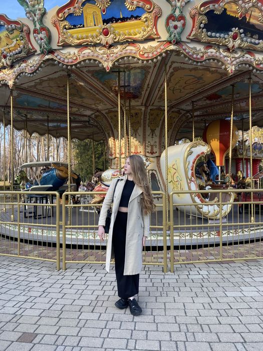 Пальто, тренч світлий