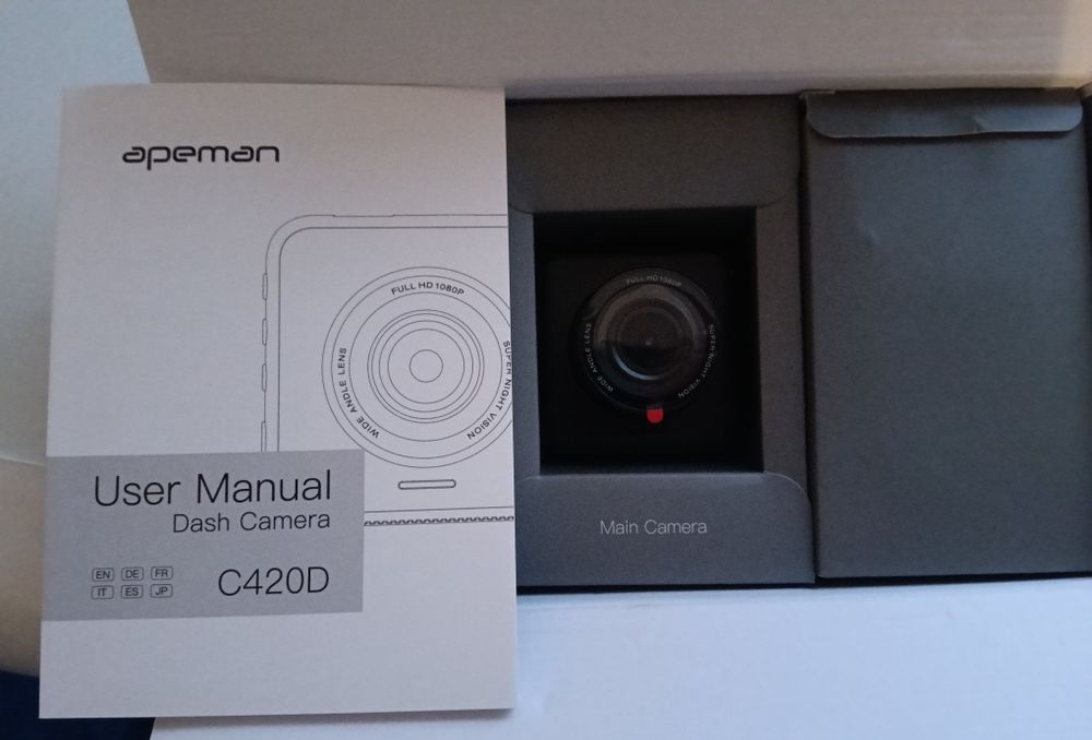 Apeman C420D Dual Dash Camera