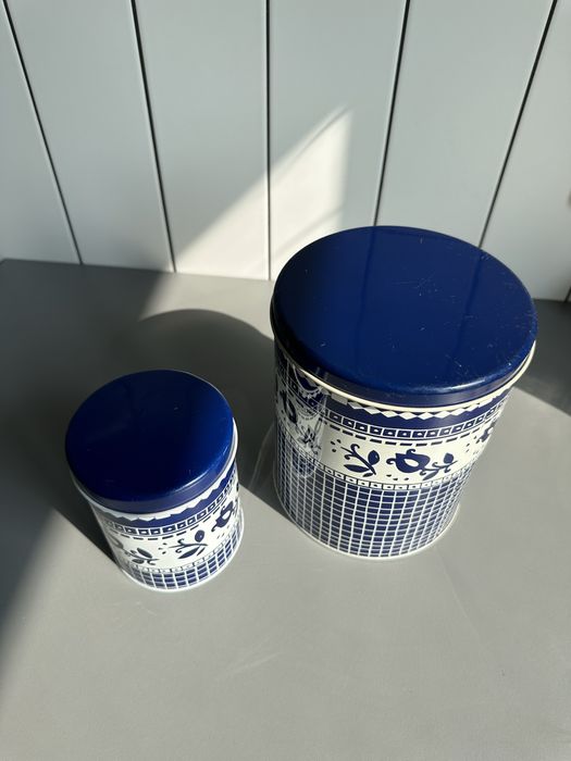 Жестяные баночки набор