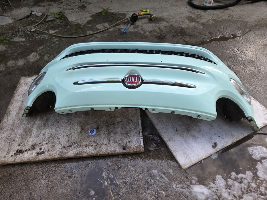 Zderzak Fiat 500 166b lattementa verde