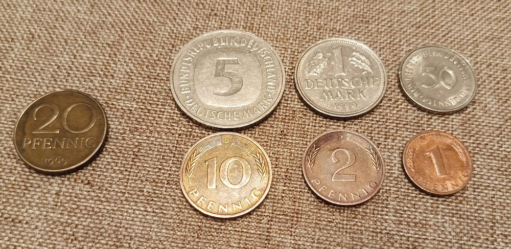 Monety Bundesrepublik Deutschland i DDR