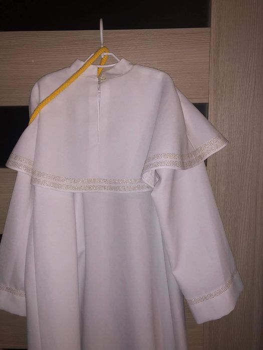 Alba komunijna z sukienka na przebranie