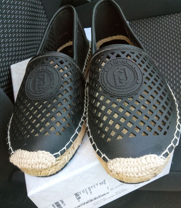 Espadryle damskie skórzane Liu Jo, nowe,r.37