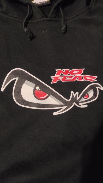 Худі no fear в чорному кольорі