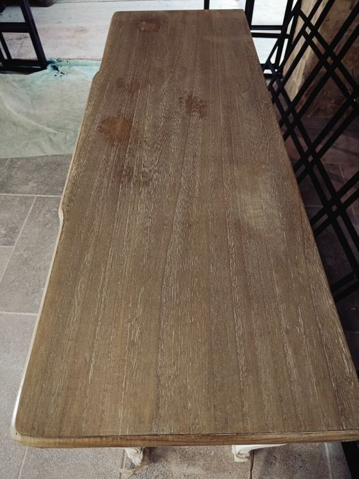 Consola madeira branco patine Maisons du Monde – 109x40x79 cm