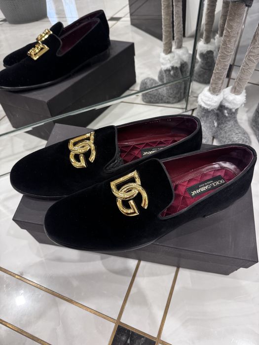 Туфлі бархатні Dolce&gabbana оригінал