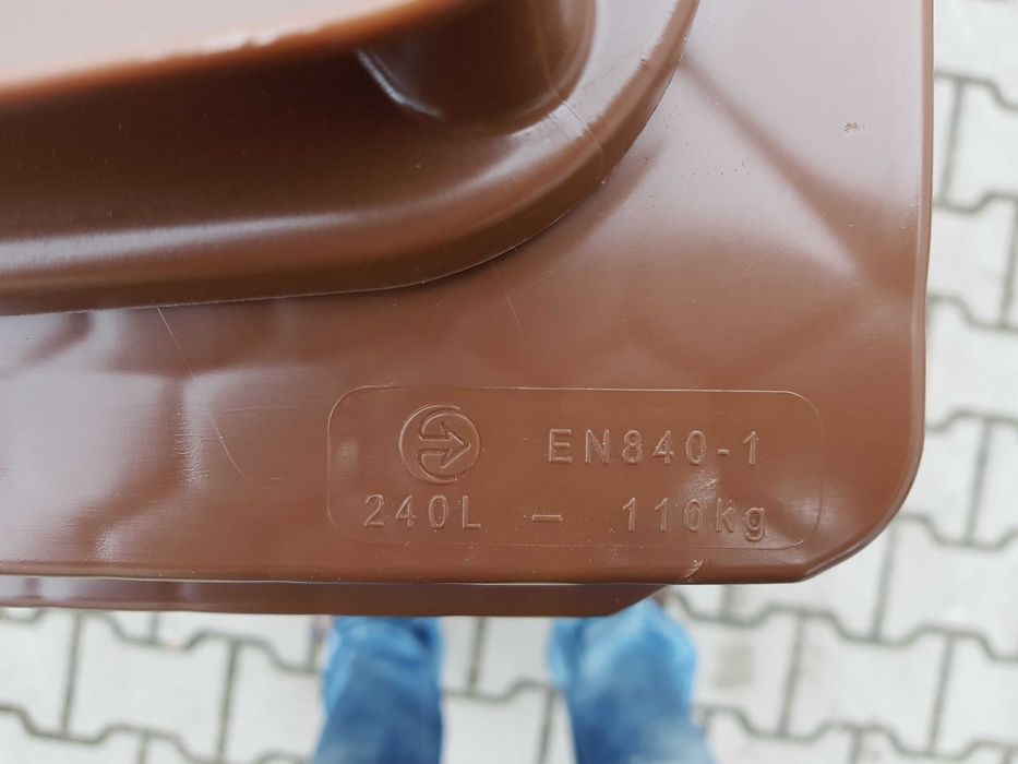 Pojemnik 240l na Bioodpady wersja Premium; segregacja śmieci bio Poznań ...
