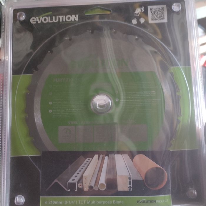 Tarcza FURY 210 mm TCT wielozadaniowa NOWA