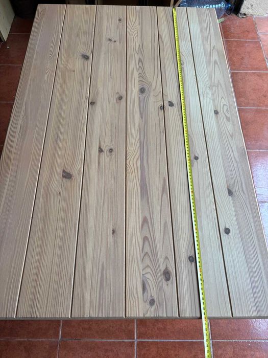 Secretaria Ikea de madeira e metal 110x70x75cm