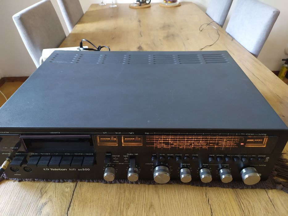 Amplituner z magnetofonem Teleton HiFi SX500